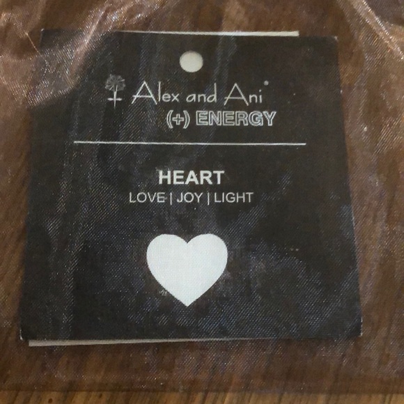 Alex and Ani Heart ❤️ bracelet Love | Light | Joy - Picture 4 of 5